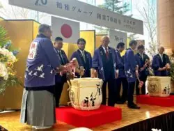 【北海道・阿寒湖温泉】9つの貢献事業で地域と供に成長を　鶴雅グループが創業70周年　記念式典開く